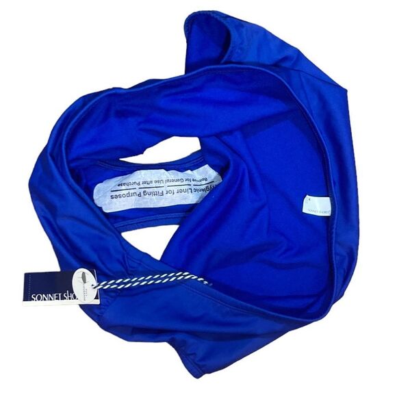 Sonnet Shores Blue High Rise Swim Bottoms, Size 16, NWT - Picture 7 of 8